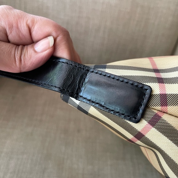 Authentic vintage burberry nova check shoulder bag T.02.2 (P04) - Picture 5 of 16